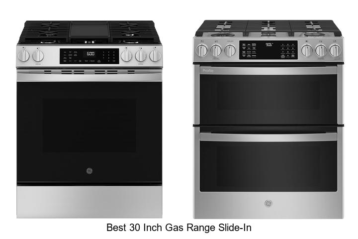 best 30 inch gas range slide in
