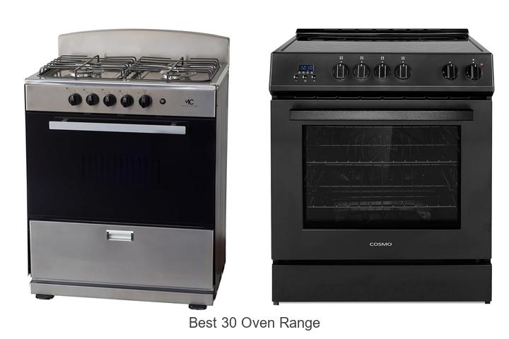 best 30 oven range