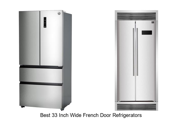 best 33 inch wide french door refrigerators