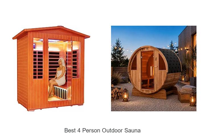 best 4 person outdoor sauna