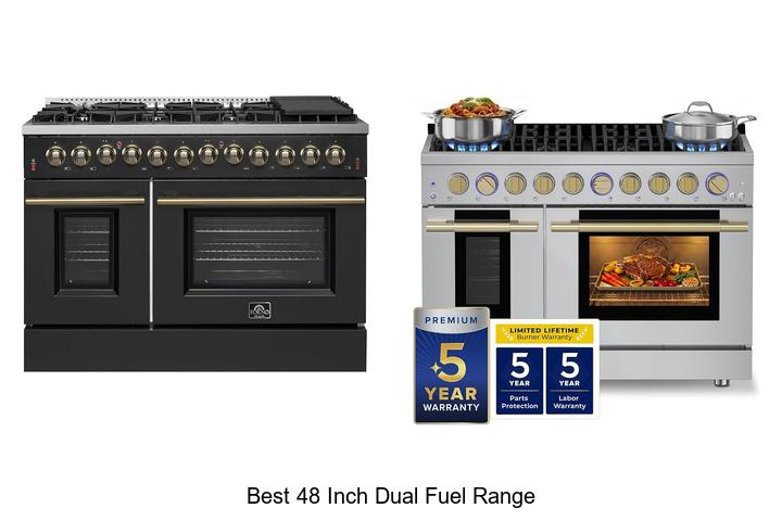 best 48 inch dual fuel range