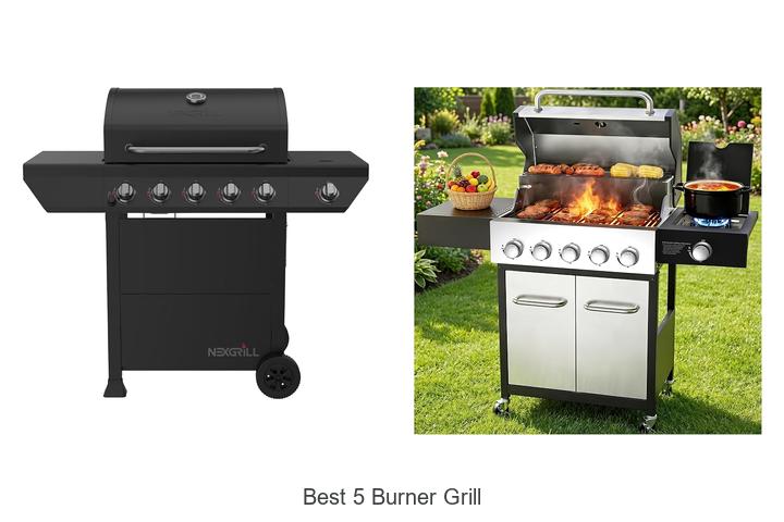 best 5 burner grill