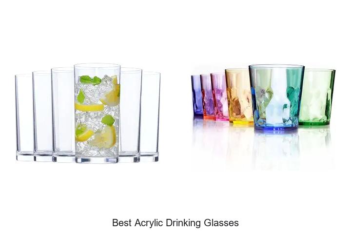 best acrylic drinking glasses