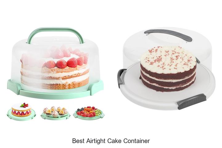 best airtight cake container
