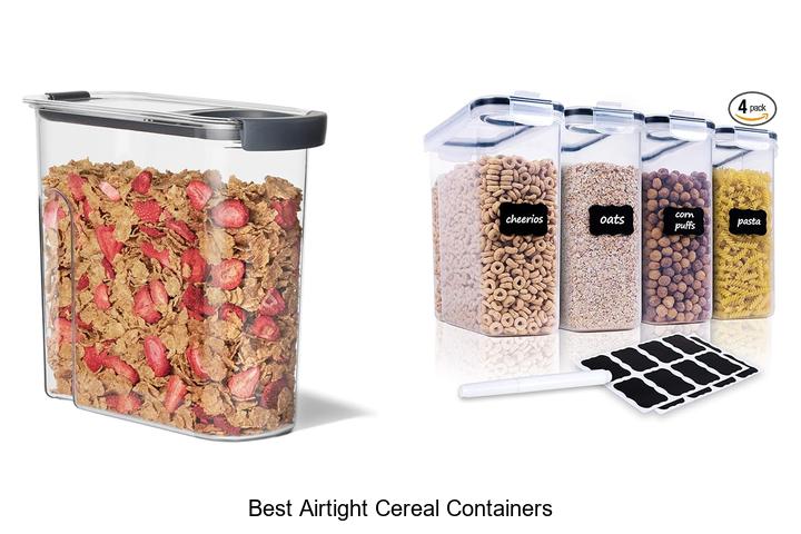 best airtight cereal containers