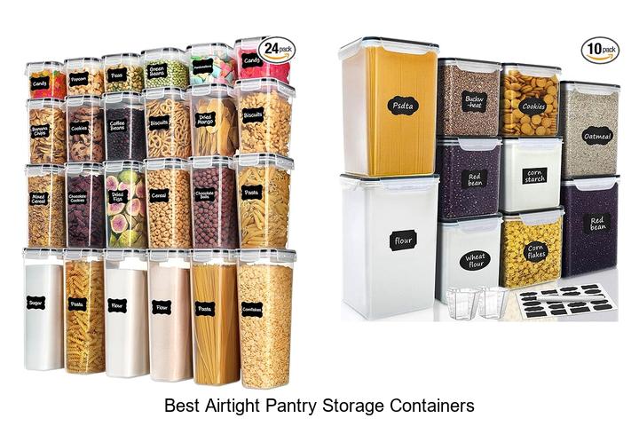 best airtight pantry storage containers