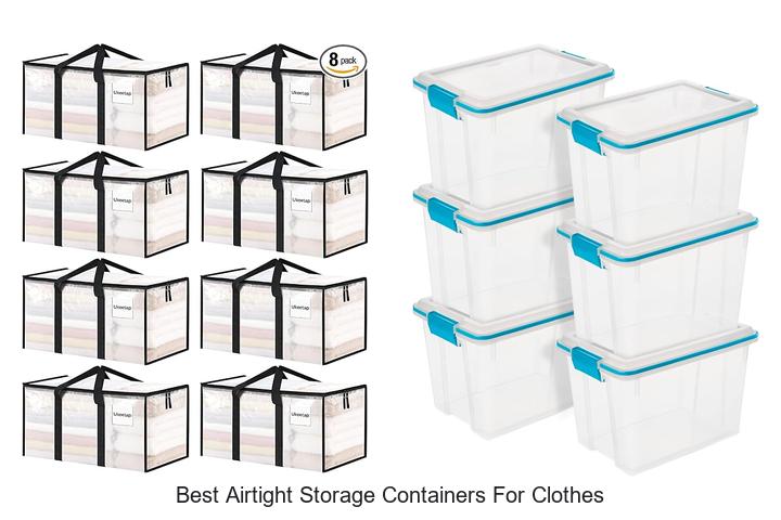 best airtight storage containers for clothes