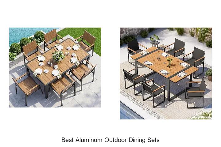 best aluminum outdoor dining sets