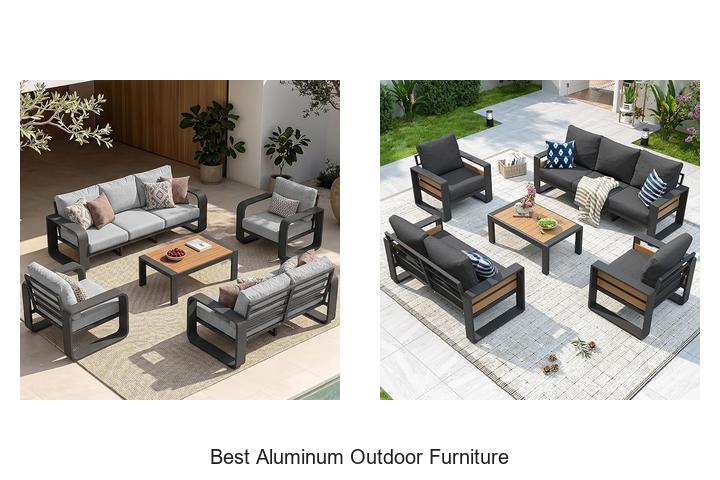 best aluminum outdoor furniture