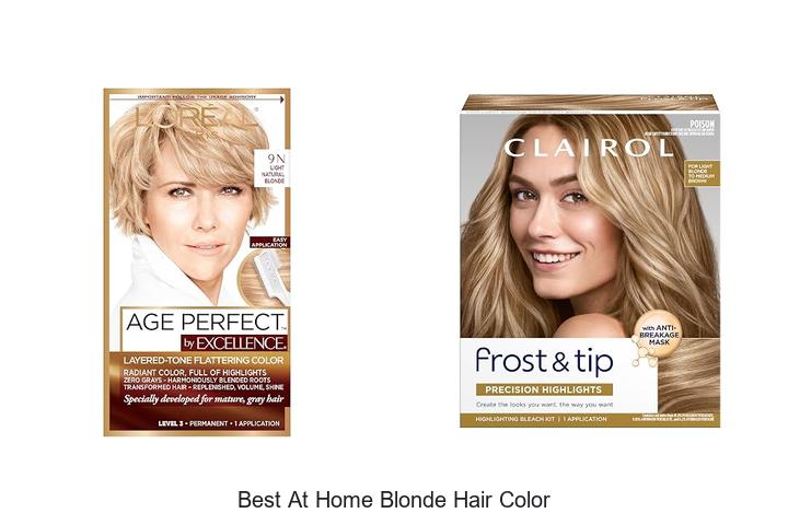 best at home blonde hair color