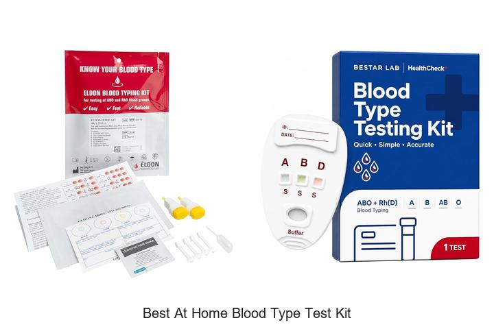 best at home blood type test kit