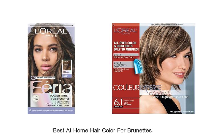 best at home hair color for brunettes
