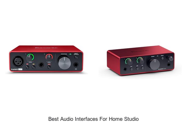 best audio interfaces for home studio