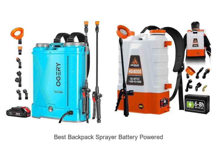 best backpack sprayer battery powered