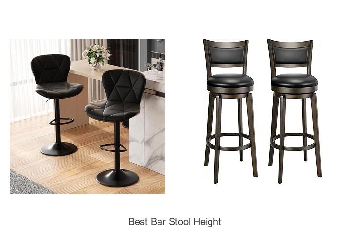 best bar stool height