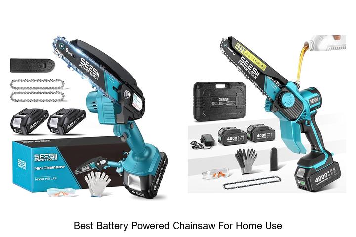 best battery powered chainsaw for home use