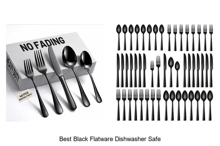 best black flatware dishwasher safe