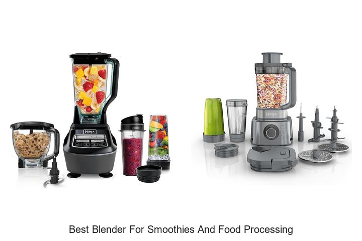 best blender for smoothies and food processing