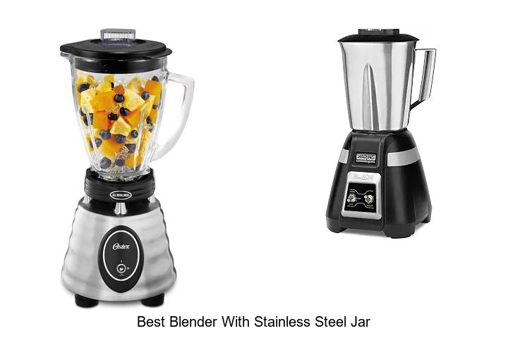 best blender with stainless steel jar