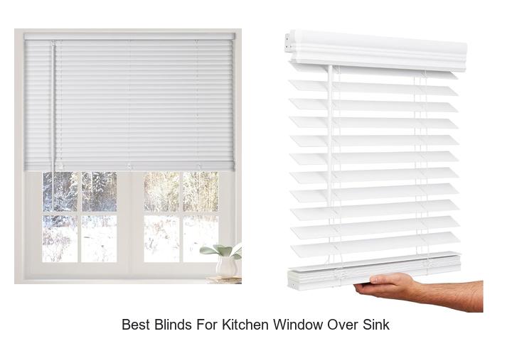 best blinds for kitchen window over sink