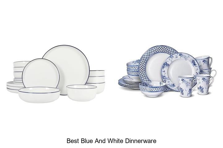 best blue and white dinnerware