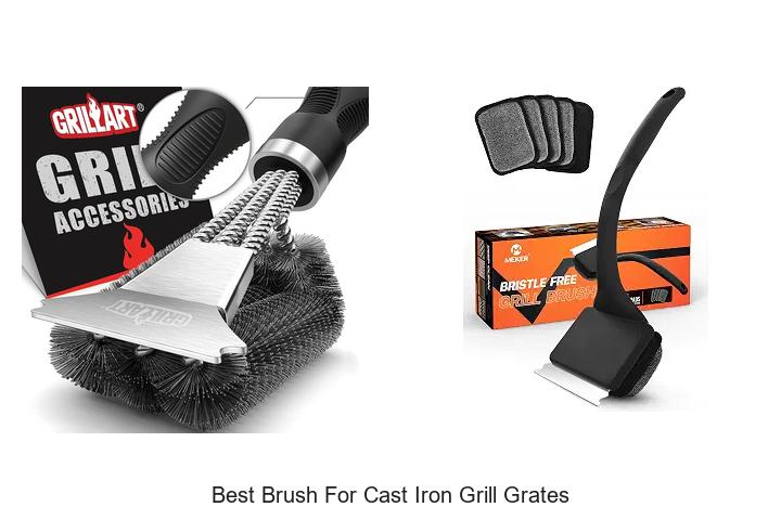 best brush for cast iron grill grates