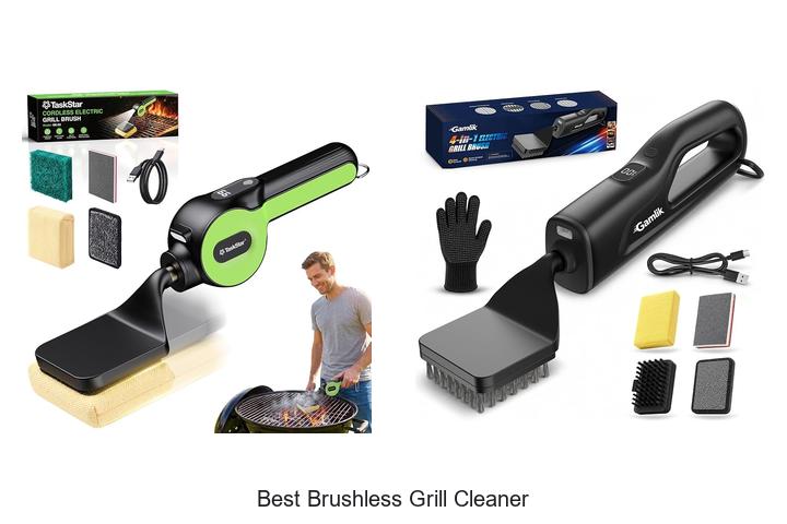 best brushless grill cleaner