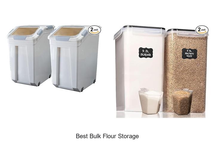 best bulk flour storage