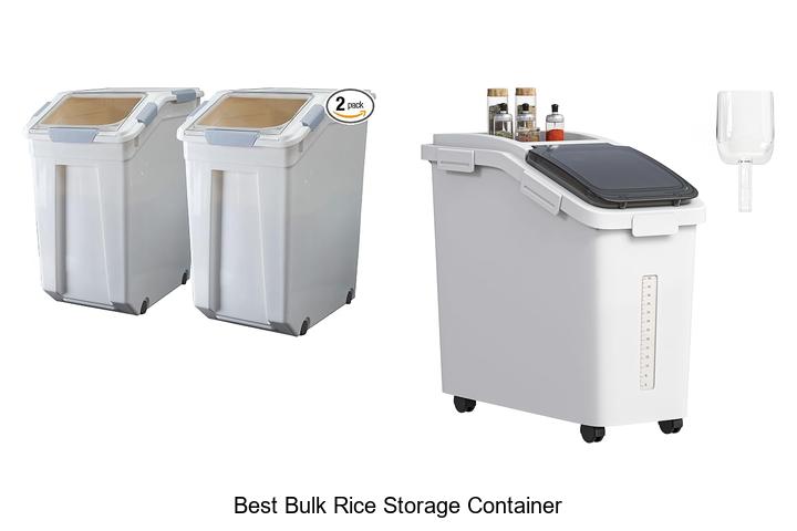 best bulk rice storage container