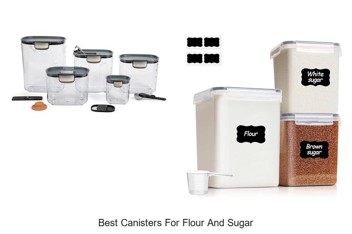best canisters for flour and sugar
