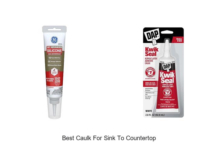 best caulk for sink to countertop