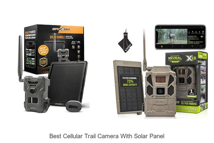 best cellular trail camera with solar panel