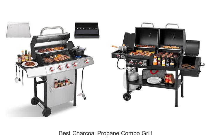 best charcoal propane combo grill