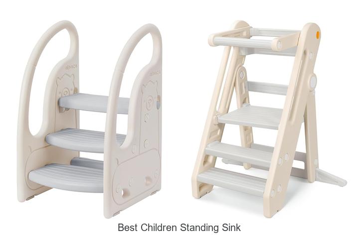 best children standing sink