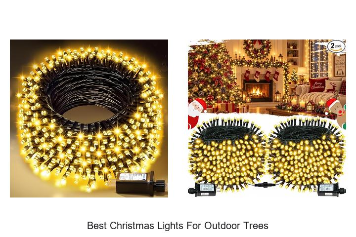 best christmas lights for outdoor trees