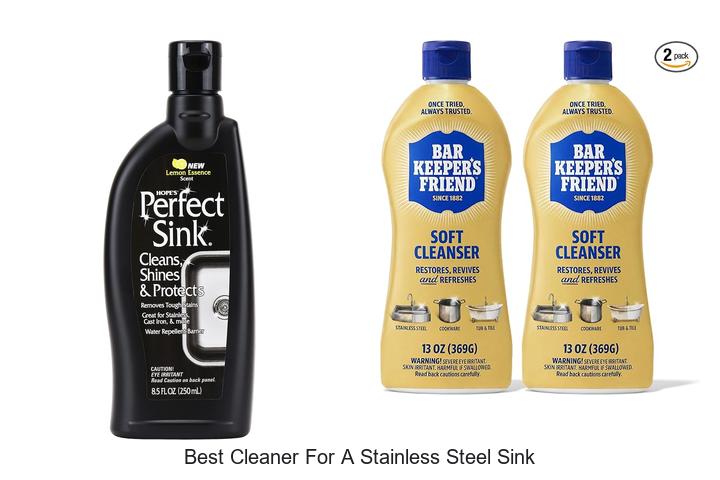 best cleaner for a stainless steel sink