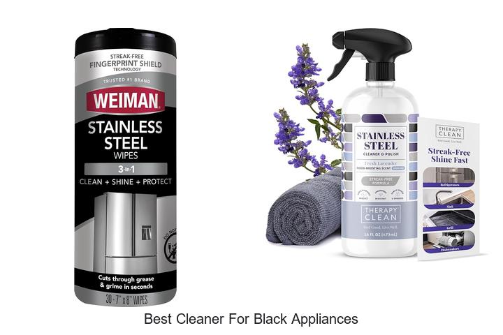 best cleaner for black appliances