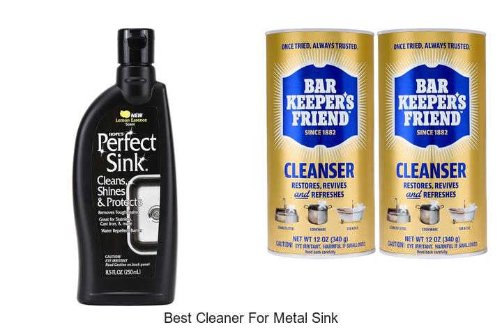 best cleaner for metal sink