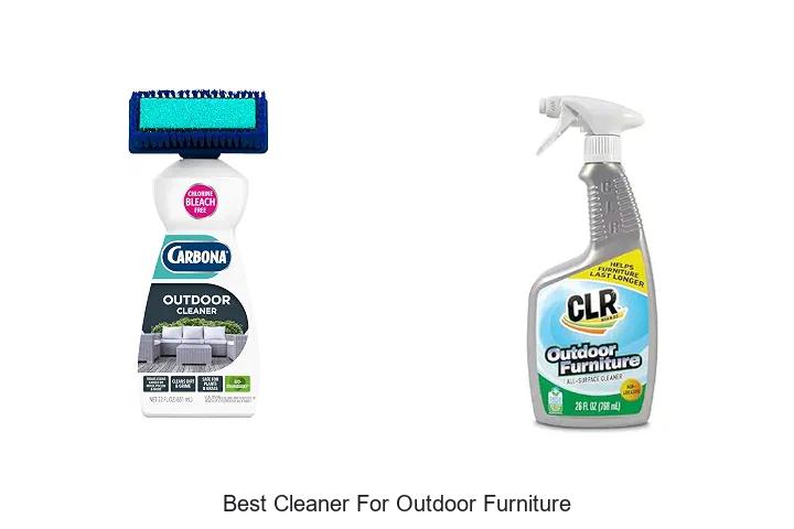 best cleaner for outdoor furniture