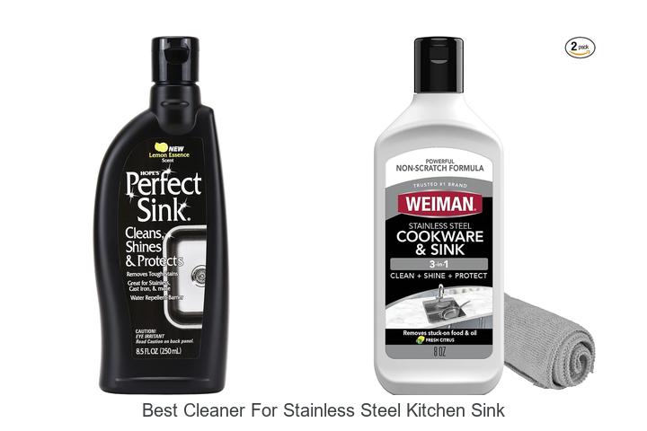 best cleaner for stainless steel kitchen sink