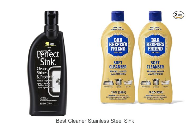 best cleaner stainless steel sink