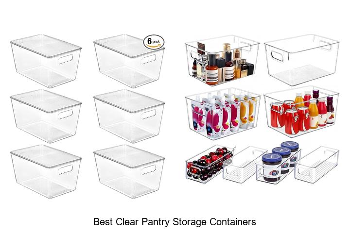 best clear pantry storage containers