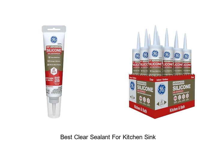 best clear sealant for kitchen sink