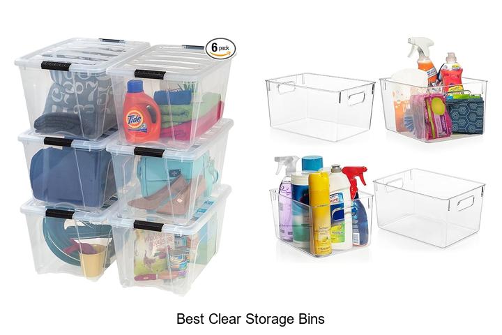best clear storage bins
