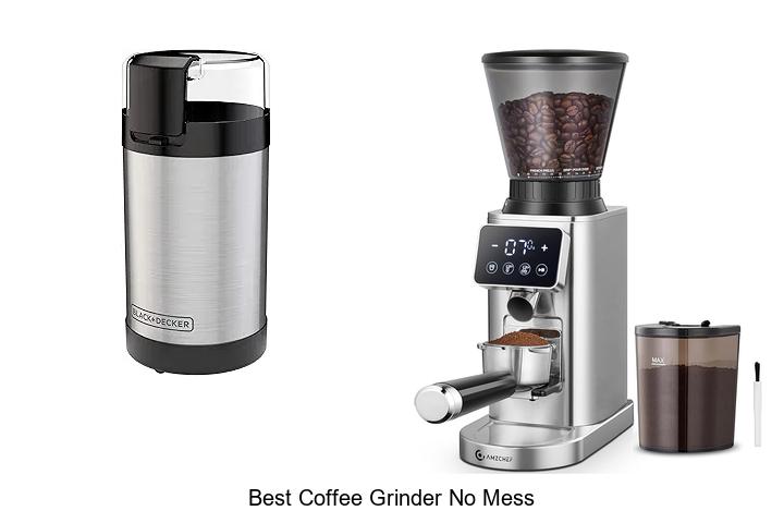 best coffee grinder no mess
