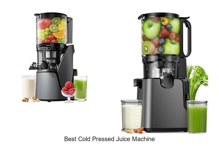 best cold pressed juice machine