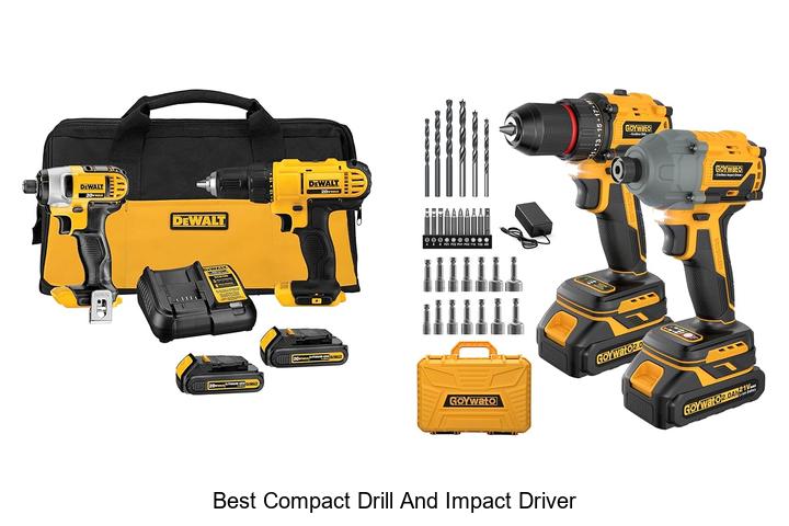 best compact drill and impact driver
