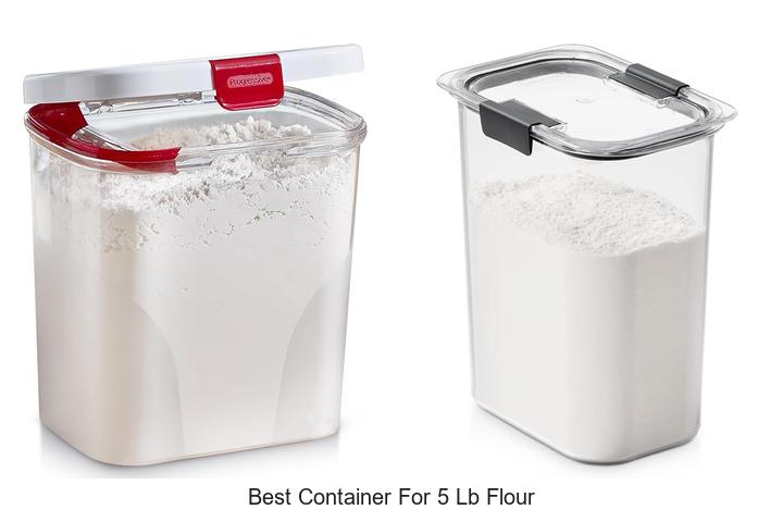 best container for 5 lb flour