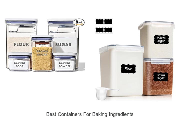 best containers for baking ingredients