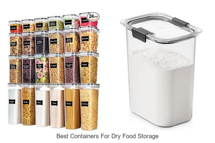 best containers for dry food storage